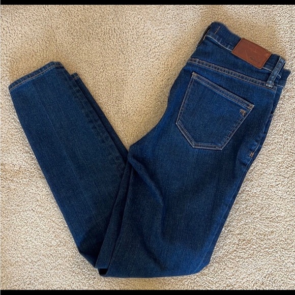 Madewell High Riser Skinny Jeans 27 NWOT Back to School - Picture 2 of 6